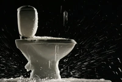 Leaking Toilet Bowl